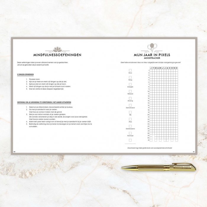 Succesplanner 'ongedateerd'