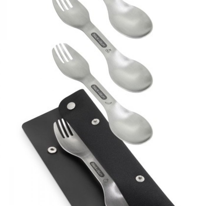 Stainless Steel Spork - Set/4