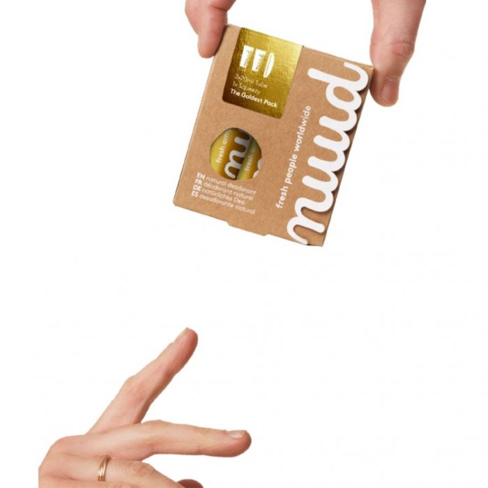 Nuud - Goldest Pack deodorant - 2 x 20ml