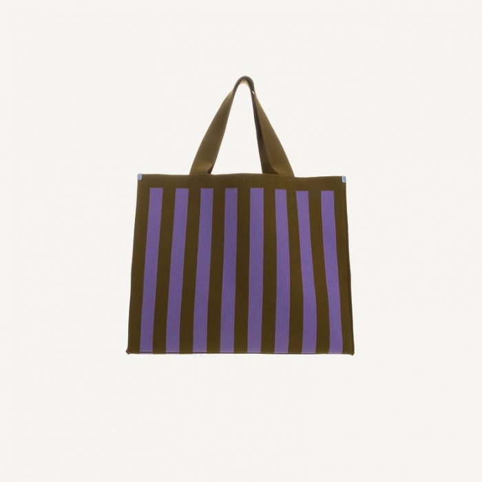 Shopper 'Il sole' - Knitted stripes