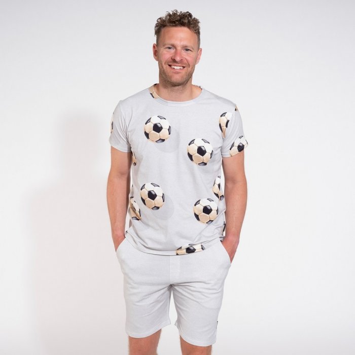 T-shirt 'Fussball Grey' - Unisex