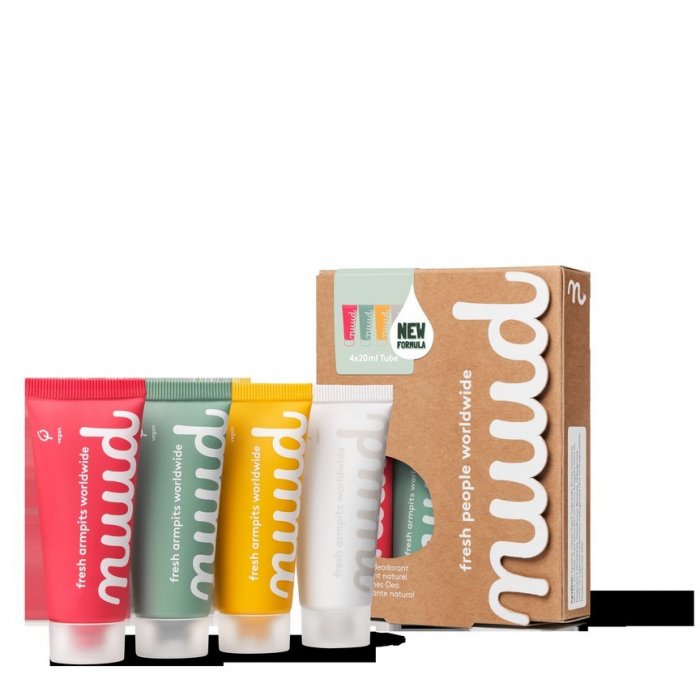 Nuud - Familypack deodorant - 4 x 20ml