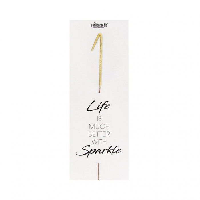 Wondercandle GIANT 'Life is much better with sparkle'