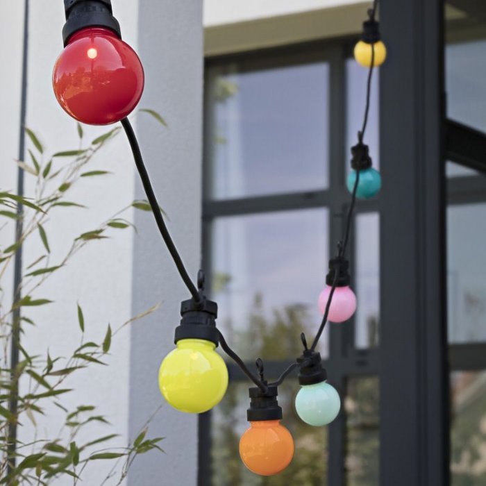 Led lichtslinger 'Bahia' zwart