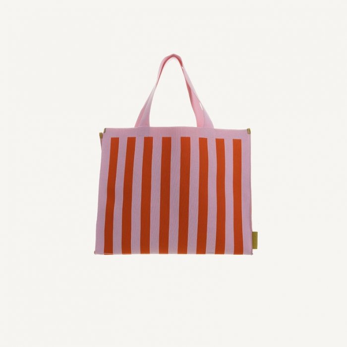 Shopper 'Il sole' - Knitted stripes