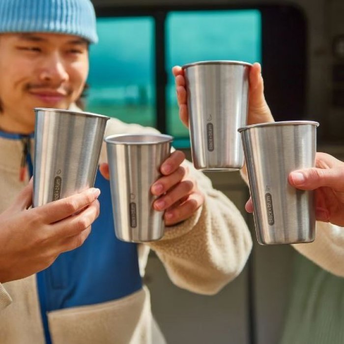 Stainless Steel Cup - Set/4