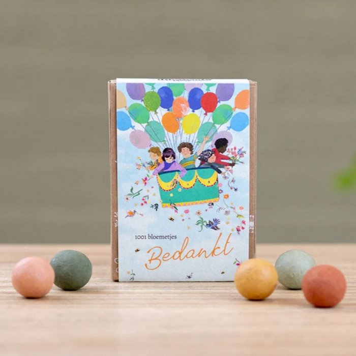 1001 Bloemetjes Bedankt - Blossombs Giftbox mini