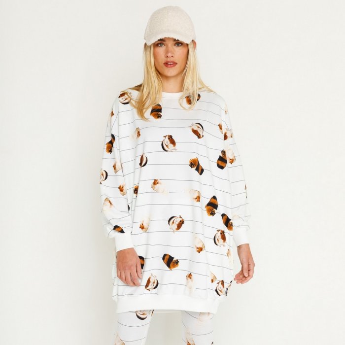Sweater Dress 'Cavia' White - Women