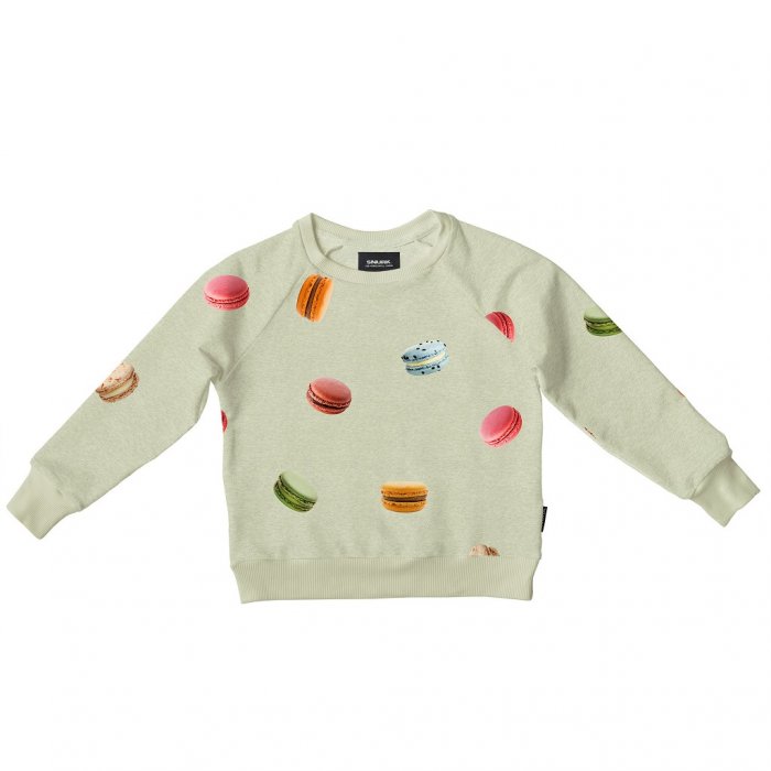 Sweater 'Macarons Green' - Kids