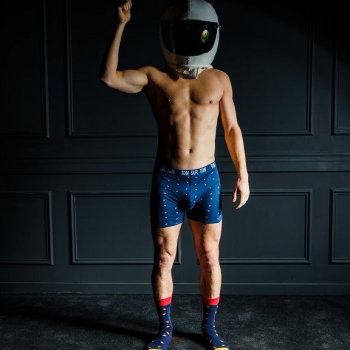 Set Boxer & sokken 'Spaceman'