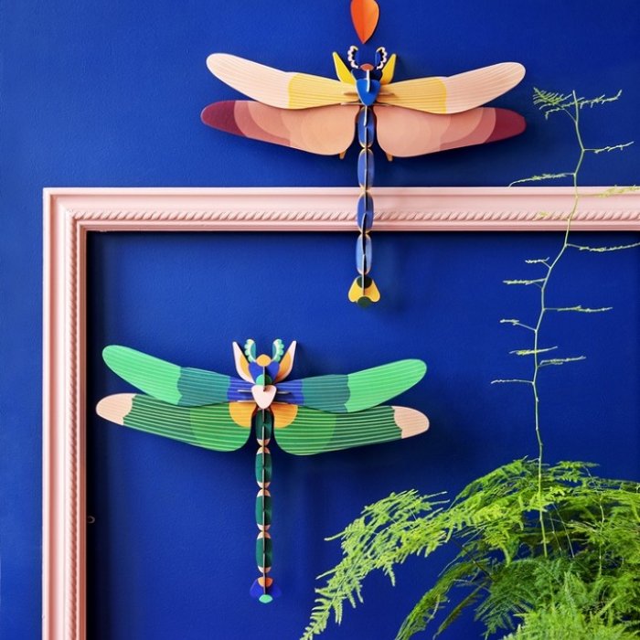 DIY Decoratie - Insect - Pink Dragonfly