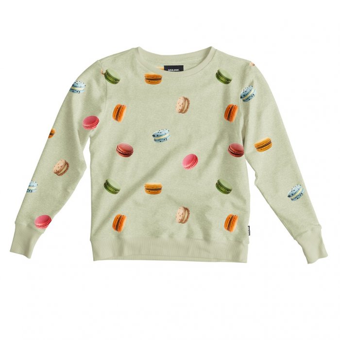 Sweater 'Macarons Green' - Women