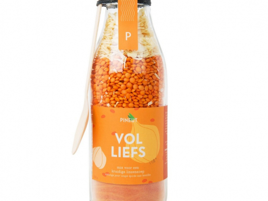 Pineut - Soep 'Vol liefs' - Linzen - Soep met wens Linzen/Vol liefs