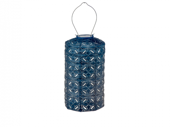 Lumiz - Lampion Cilinder - 18cm - Mandela-Petrol