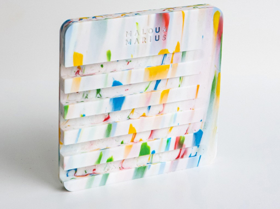 Malou en Marius - Zeep Houder - Multicolor