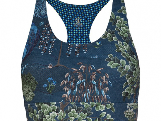Pip Studio - Sporttop 'Tahnee' - Japanese Garden Blue - M