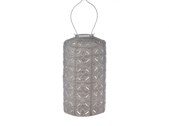 Lumiz - Lampion Cilinder - 18cm - Mandela-Licht Taupe