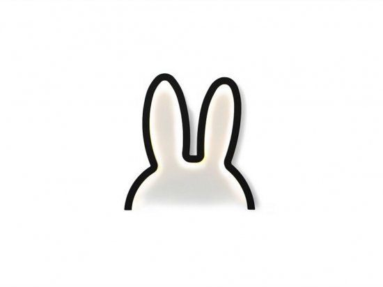 Atelier Pierre - Black Led Mood light 'Nijntje' - Medium - Black Led Mood light 'Nijntje' - Medium