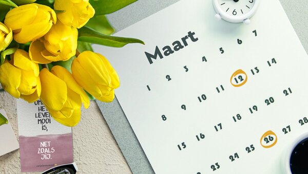 Zondag 26 maart 13u00-17u30