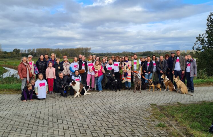 Al 5 jaar op rij doet Mamzel mee met "Race for the Cure".